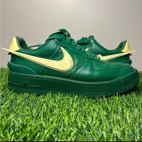 AMBUSH x Nike Air Force 1 Low SP Pine Green Citron - Picture 7 of 8